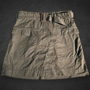 Banana Republic Utility Wrap Skirt (Flight Jacket Green)